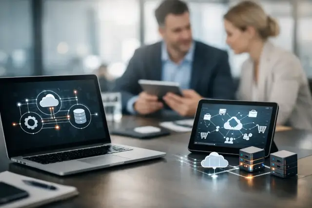 API-modernización: Ejemplo de plataforma B2B