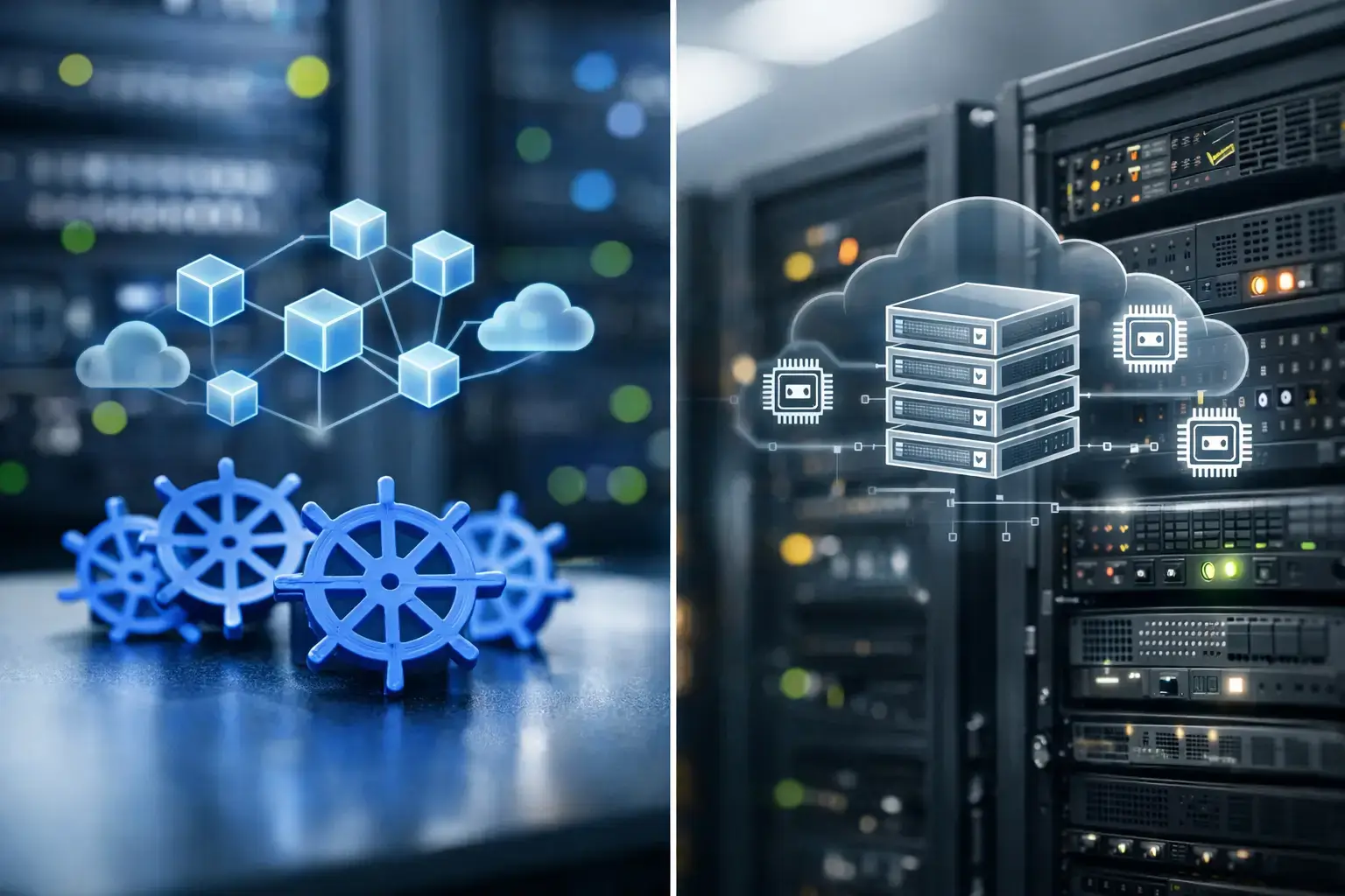 Elegir entre Kubernetes o operación de infraestructura de VM
